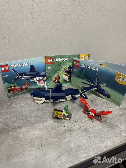 Lego creator 31088. Обитатели морских глубин
