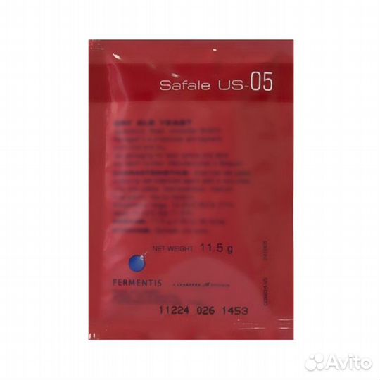Дрожжи пивные safale US-05
