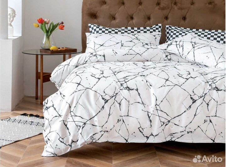 Постельное белье простыня на резинке оптом