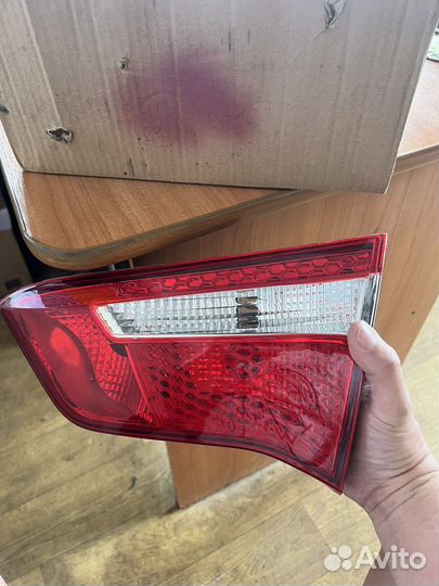 Задний фонарь kia rio 2