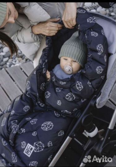 Конверт в коляску leokid