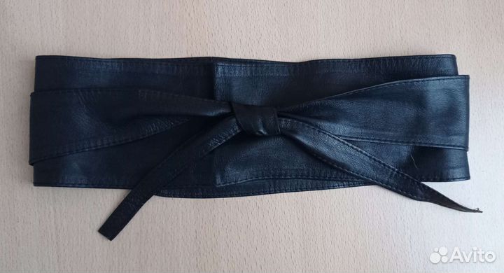 Пояс женский в два оборота Кожа Италия