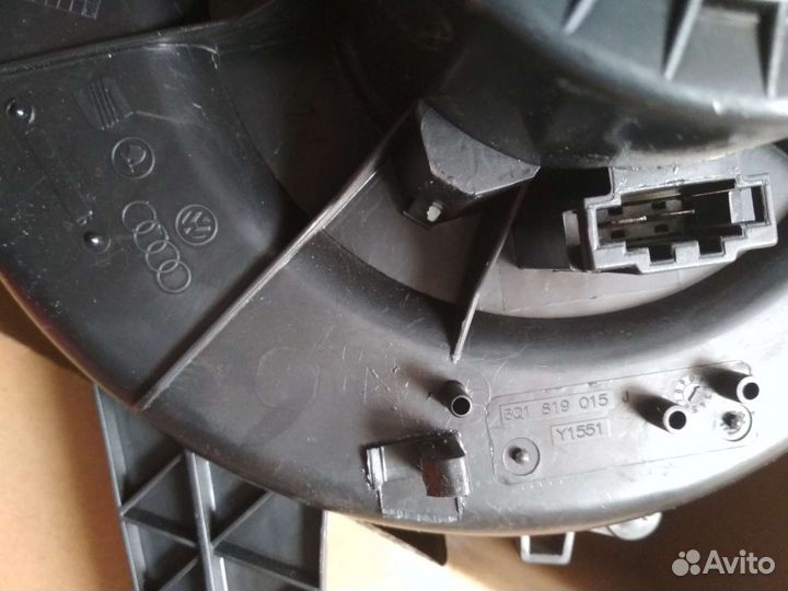 Моторчик отопителя volkswagen Polo