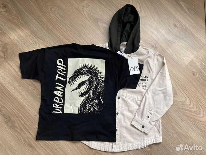 Рубашка и футболка zara kids Доставка от 2-х дней