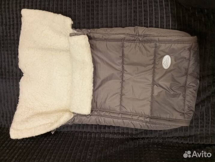 Зимний конверт в коляску