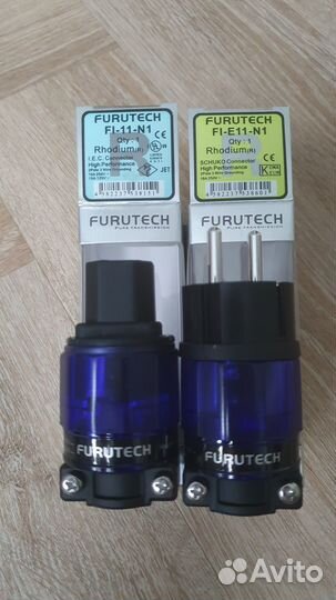 Коннекторы Furutech FI-11-N1(R) + FI-11-EN1(R) пар