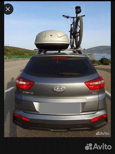 Автобокс на крышу и поперечины