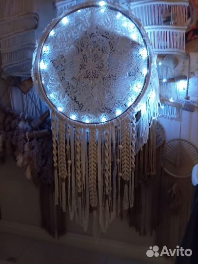 Панно в технике макраме