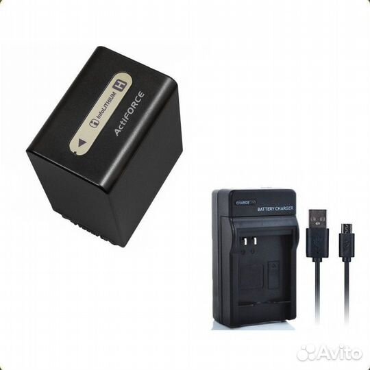 Аккумулятор sony NP-FH100 + Зарядное устройство