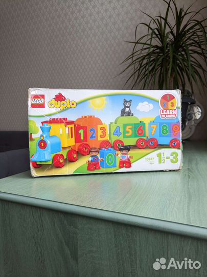 Оригинал Lego duplo Паровозик