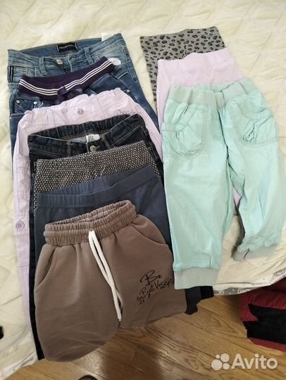 Вещи пакетом девочке 116-128