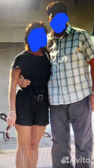 Льняной комбинезон