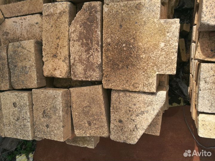 Кирпич огнеупорный шамотный бу