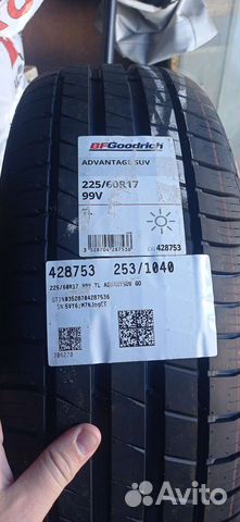 Bfgoodrich Advantage SUV 225/60 R17