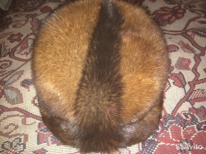 Шапка зимняя меховая женская норковая