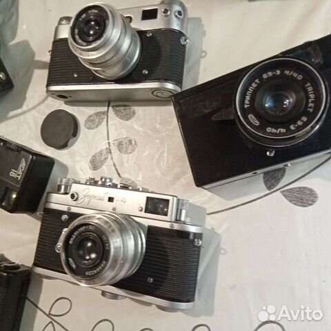 Плёночные фотоаппараты СССР в хорошем состоянии объявление продам