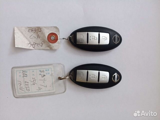 Смарт ключ nissan leaf