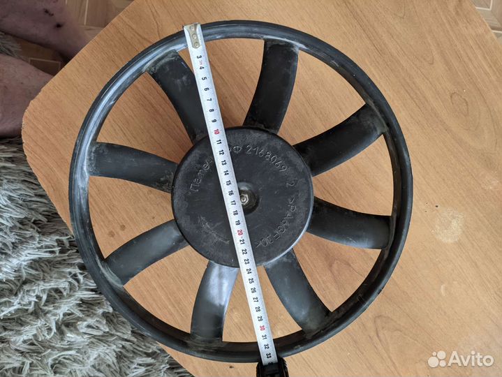 Вентилятор радиатора ваз kalina