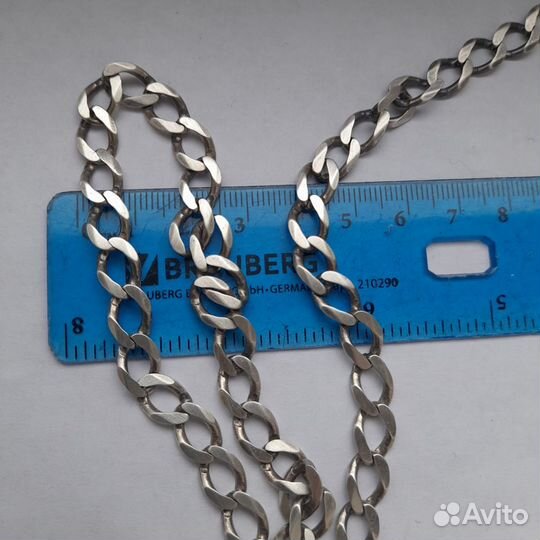 Цепочка массивная серебро