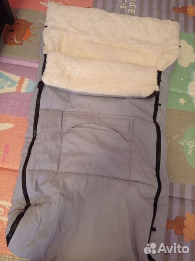 Зимний конверт в коляску