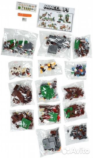 Игрушка конструктор Деревня Manicraft