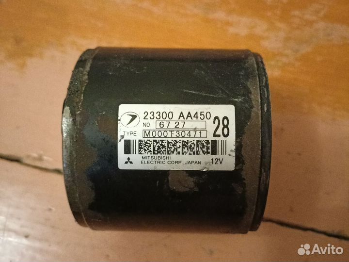 Статор стартера subaru