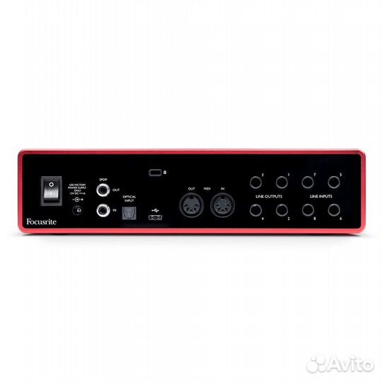 Звуковая карта focusrite Scarlett 18i8 3rd Gen