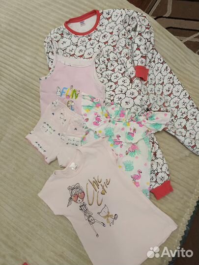 Детские вещи пакетом на девочку 110 - 122