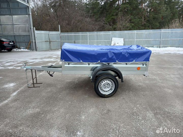 Прицеп цм эко плюс 2*1.3 тент 0.21 без колёс