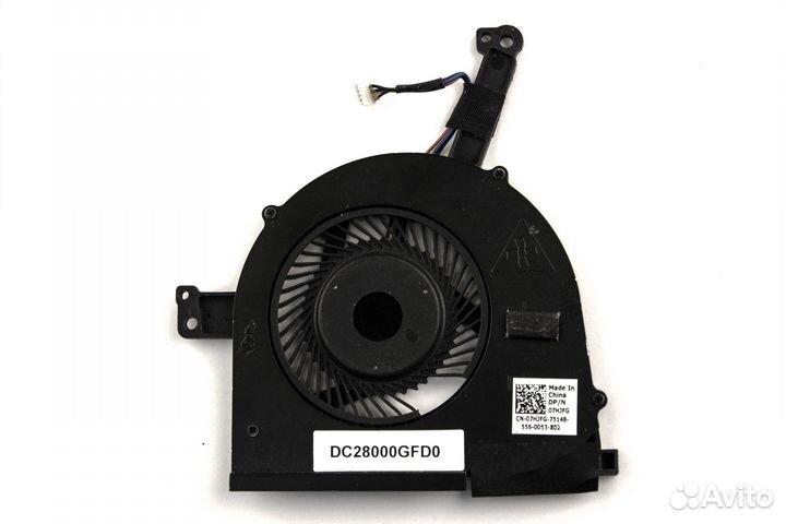 Вентилятор/Кулер для ноутбука Dell E5570 ORG p/n: