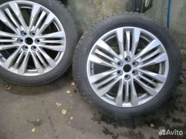 Колеса R20 в сборе Cadillac XT5 зима шипы Nokian