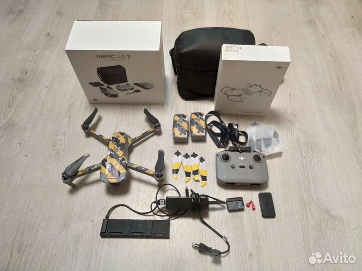Dji Mavic air 2 fly more combo + допы