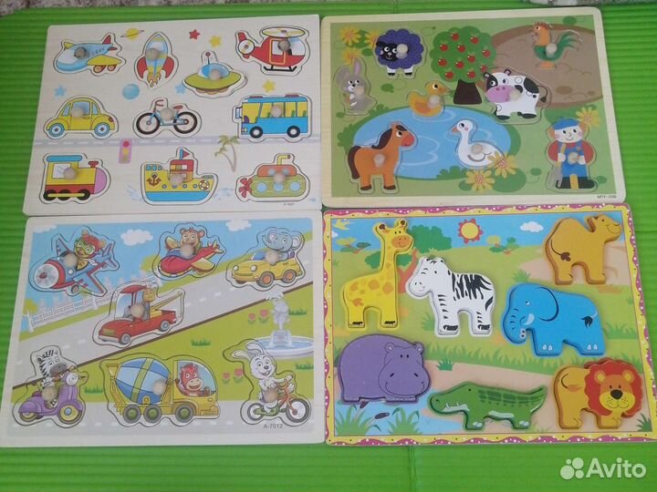 Пазл деревянный Рамка вкладыш