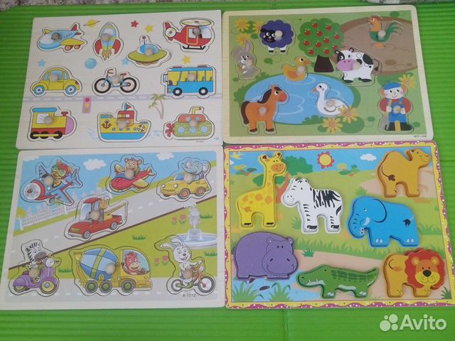 Пазл деревянный Рамка вкладыш