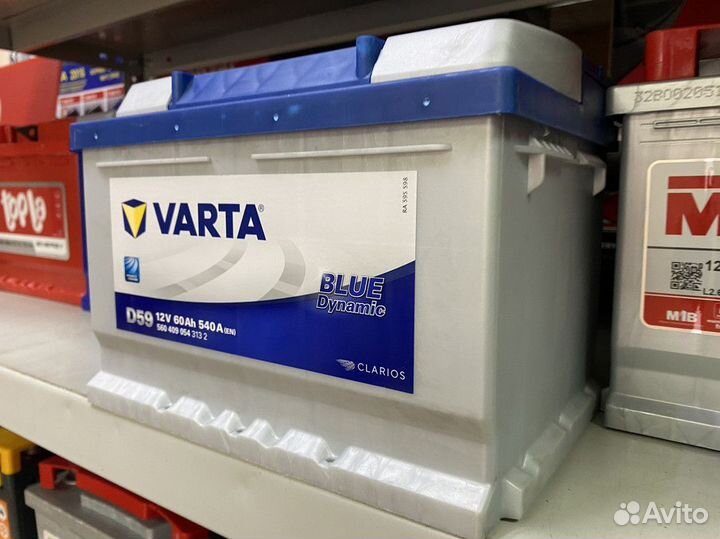 Аккумулятор Varta на зиму