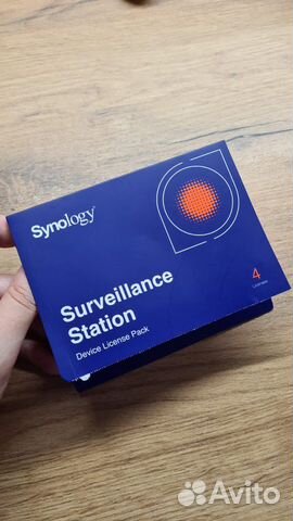 Лицензия видеонаблюдения для NAS Synology