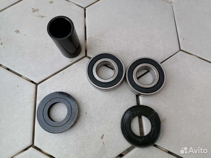 Каретка bmх Mid19 / USA вал CrMo 8/48 + пыльники