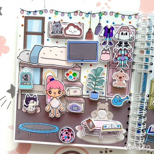 Тока Бока альбом на липучках