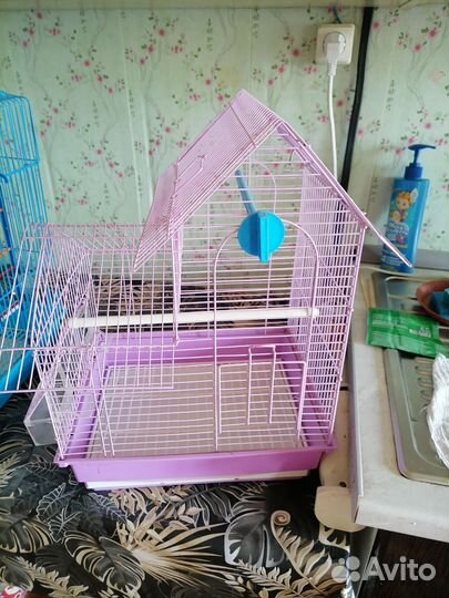 Клетка для волнистого попугая большая