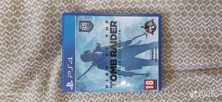 Диск Rise of the tomb raider ps4