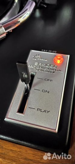 Пр-ль винила Sansui SR-1050 + Nagaoka JT311/ 1973г