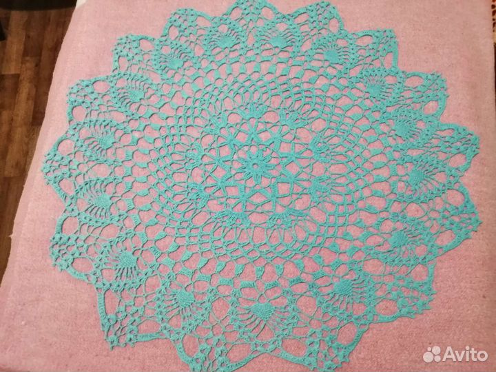 Салфетки на стол круглые