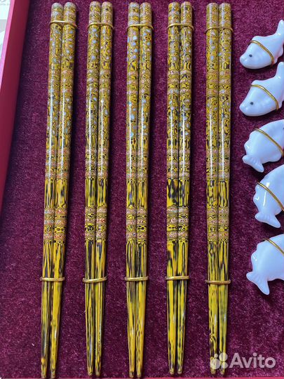 Китайские палочки подарочный набор 10шт