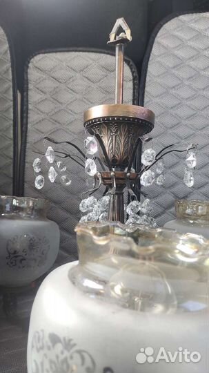 Люстра потолочная бу