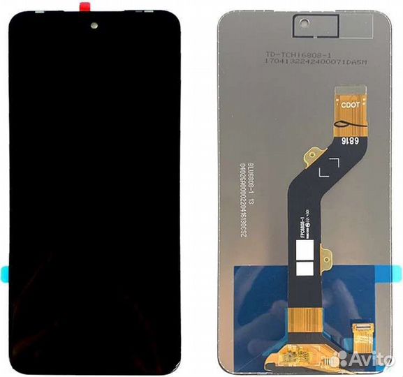 Дисплей для Infinix Hot 12i Черный