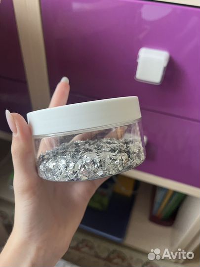 Посыпка для слаймов разных цветов