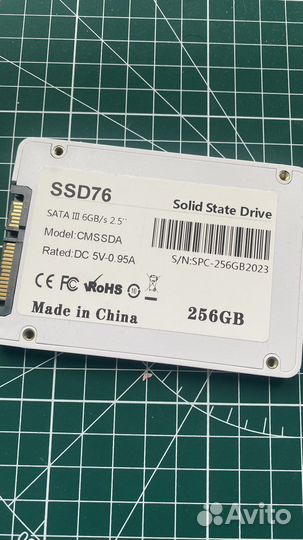 Ssd256gb «SSD76» быстрые надежные гарантия