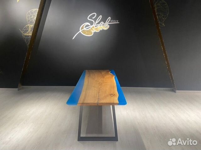 Обеденный стол из слэба / стол в гостинную