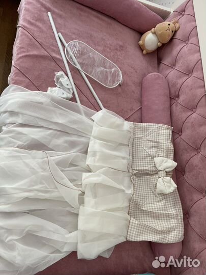 Балдахин в кроватку с держателем