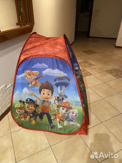 Палатка щенячий патруль